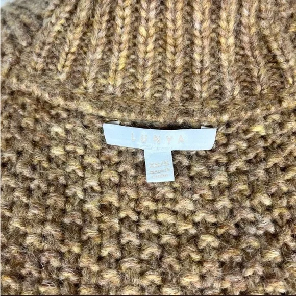 NEW Lunya chunky wool belted robe - Picture 12 of 13